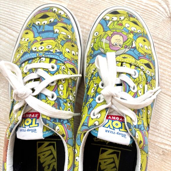 Vans Disney Pixar Toy Story Glow Eye‎ Aliens Sneaker | Women's 7 - Picture 4 of 10